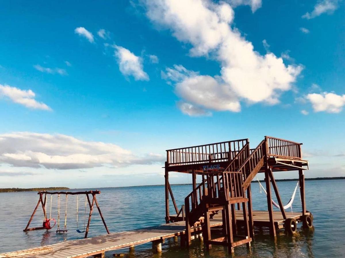 Coras Place Bacalar Lagoon Front Exterior photo