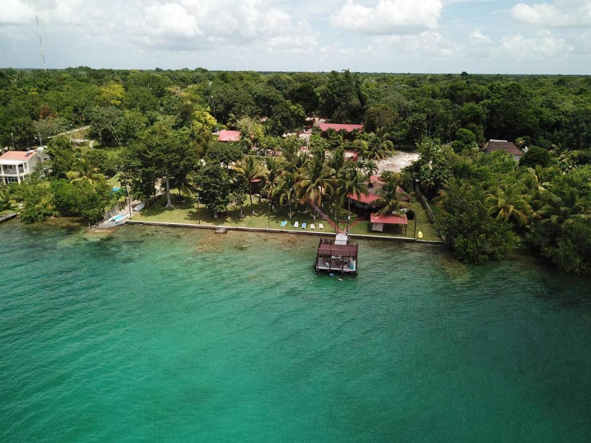 Coras Place Bacalar Lagoon Front Exterior photo